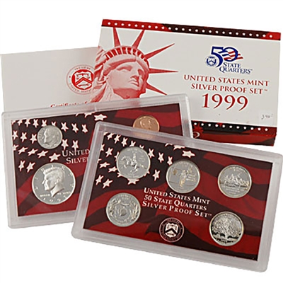 1999 - 2009 - 11 Set U.S. Mint Silver Proof Set COMBO DEAL!!