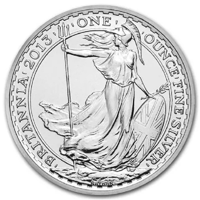 2020 1 oz British Silver Britannia Coin Brilliant Uncirculated