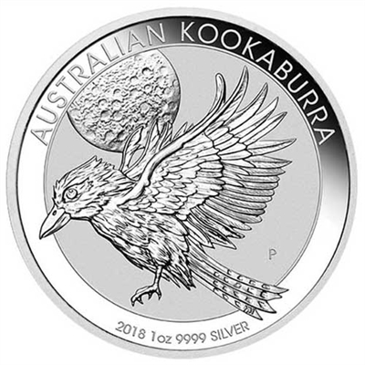 2018 Australian Kookaburra One Ounce Silver Coin