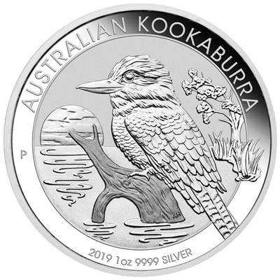 2019 Australian Kookaburra One Ounce Silver Coin