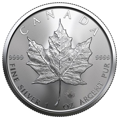 2023 Canadian Maple Leaf 1 Ounce .9999 Silver Coin