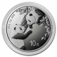 2023 China 30g Silver Panda Â¥10 Coin Gem BU