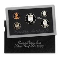 1993 S U.S. Mint Silver Proof Set in OGP with CoA