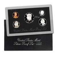 1996 S U.S. Mint Silver Proof Set in OGP with CoA