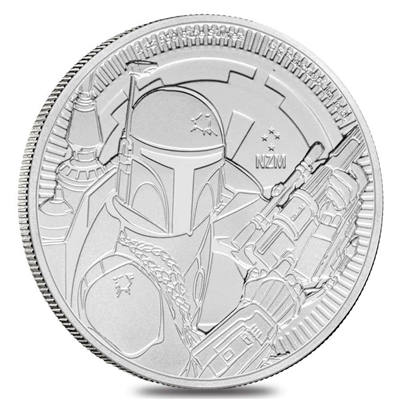 2018 Niue 1 oz Silver $2 Star Wars: Darth Vader Lightsaber