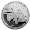 2021 1 oz Niue Silver $2 Millennium Falcon Coin Brilliant Uncirculated