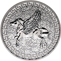 2022 - 1 oz British St. Helena Pegasus 1 oz Silver Coin Brilliant Uncirculated