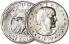 1979 - D Susan B. Anthony Dollar - Single Coin