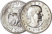 1979 - D Susan B. Anthony Dollar - Single Coin