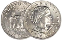 1979 - P Susan B. Anthony Dollar - Single Coin