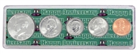 1994 - Anniversary Year Coin Set in Happy Anniversary Holder