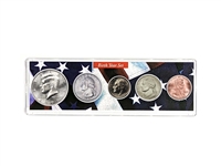 1995 Birth Year Coin Set in American Flag Holder