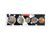 1998 Birth Year Coin Set in American Flag Holder
