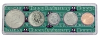2004 - Anniversary Year Coin Set in Happy Anniversary Holder
