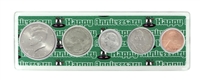 2010 - Anniversary Year Coin Set in Happy Anniversary Holder