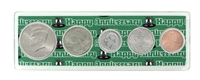 2012 - Anniversary Year Coin Set in Happy Anniversary Holder