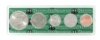 2014 - Anniversary Year Coin Set in Happy Anniversary Holder