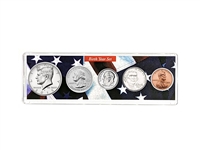 2015 Birth Year Coin Set in American Flag Holder