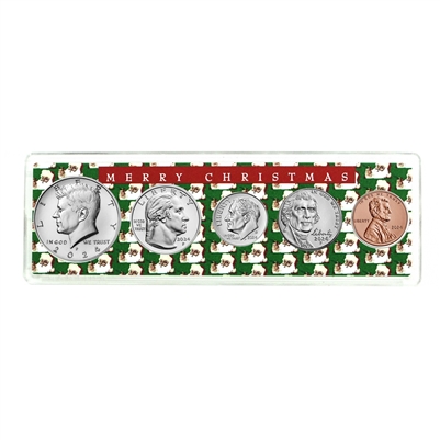 2024 Birth Year Coin Set in Merry Christmas Holder