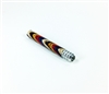 Wood Covered Tobacco Pipe -- Festival