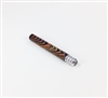 Wood Covered Tobacco Pipe -- Treasure Chest