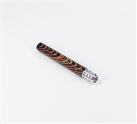 Wood Covered Tobacco Pipe -- Treasure Chest