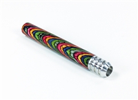 Wood Covered Tobacco Pipe -- Oasis