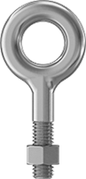 316 Stainless Steel Eyebolt with Nut