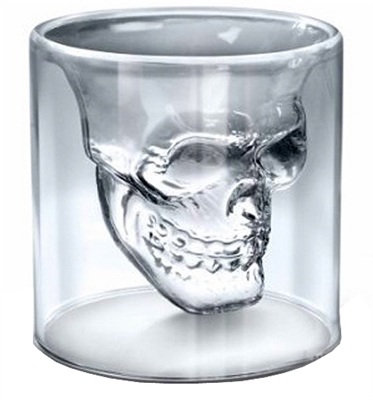 Skull Glass Blown Crystal