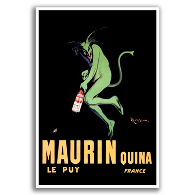 Absinthe Poster Green Devil