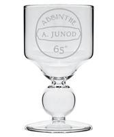 Junod Etched Premium Bubble Reservoir Glass Blown