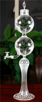 UnAquitaine Single Spout Borosilicate Glass Absinthe Fountain