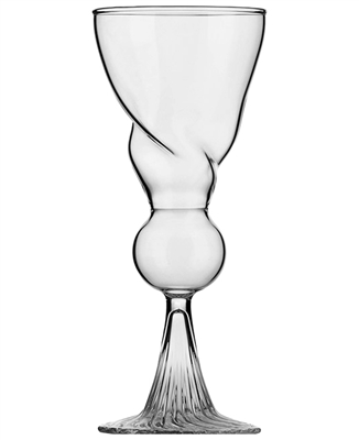 Twisted Reservoir Absinthe Glass (Blown)