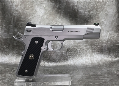 Wilson Combat CQB Elite 5" .45ACP - Stainless Steel with Matte Bead Blast & Polished Slide