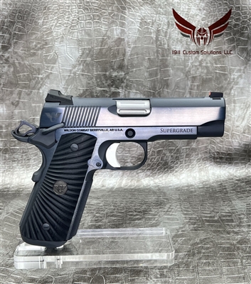 Wilson Combat Tactical Supergrade Professional 9MM - Charcoal Blue, Turnbull (High Polished)