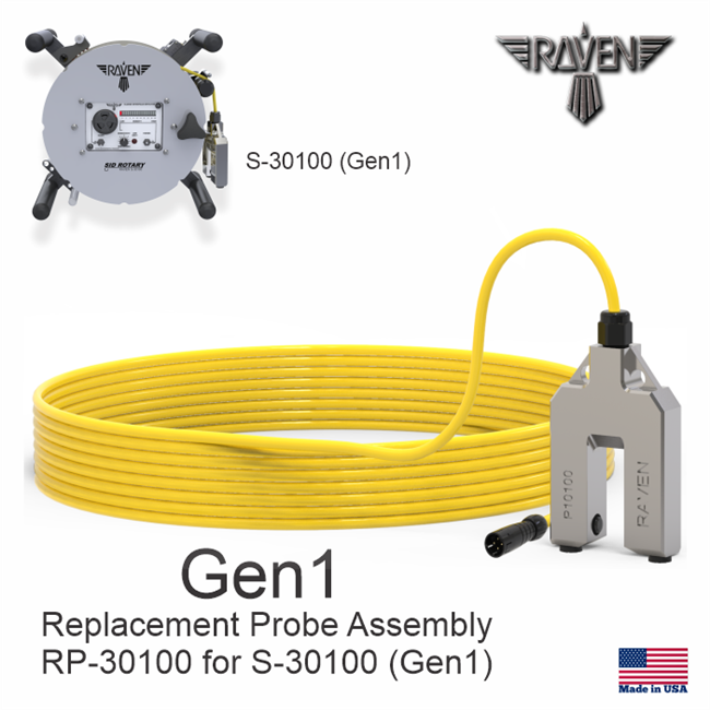 replacement cable and sensor for sid rotary