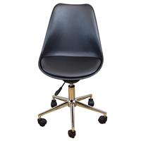 Uncaged Ergonomics Active Task Chair - BLACK