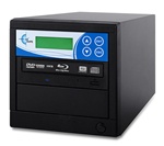 Blu-ray 1 Copy BD DVD CD Duplicator - Features 12x Drives-Includes 500GB HDD