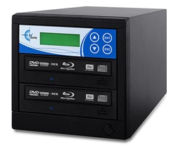 Blu-ray 2 Copy BD DVD CD Duplicator - Features 12x Drives-Includes 500GB HDD