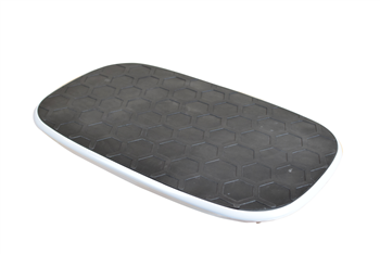 BASE Active Standing Desk Balance Board & Anti-Fatigue Mat (Silver/Black)