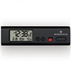 Marathon Compact Atomic World Clock w/ LED Emergency Light (BLACK)