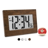 Large Digital Frame Clock with 3.25" Digits (WOOD)