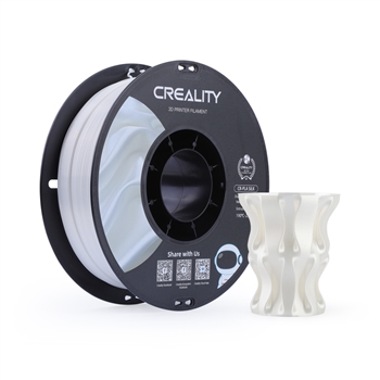 Creality CR-SILK PLA 3D Printer Filament 1.75 mm, 1 KG Spool (WHITE SILK)