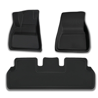 All Weather Floor Mats for Tesla Model 3/Y (3 pc kit)