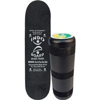 Mini Kicktail Deck and Roller (BLACK)