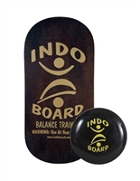 Indo Board ROCKER MAHOGANY WITH CUSHION - Standing Desk Balance Accessory