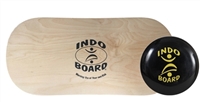 Indo Board ROCKER NATURAL WITH CUSHION - Standing Desk Balance Accessory