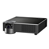 PIQS V 1100 Lumens Smart HD LED Portable Projector w/Auto-Focus, Virtual Touch Remote, Android, Wi-Fi, HDMI (Black)