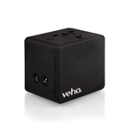 Veho TA-1 Universal 4-Port USB 5V 3.5A World Travel Charger, Wall Plug