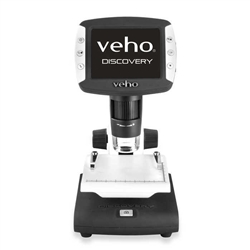 Veho VMS-005-LCD Standalone Microscope with x1200 Magnification, LCD, Rechargeable Battery